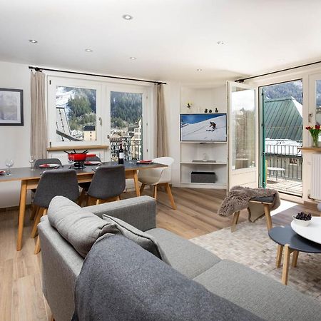 Le Panoramic Mont Blanc Apartment - Chamonix All Year Eksteriør bilde