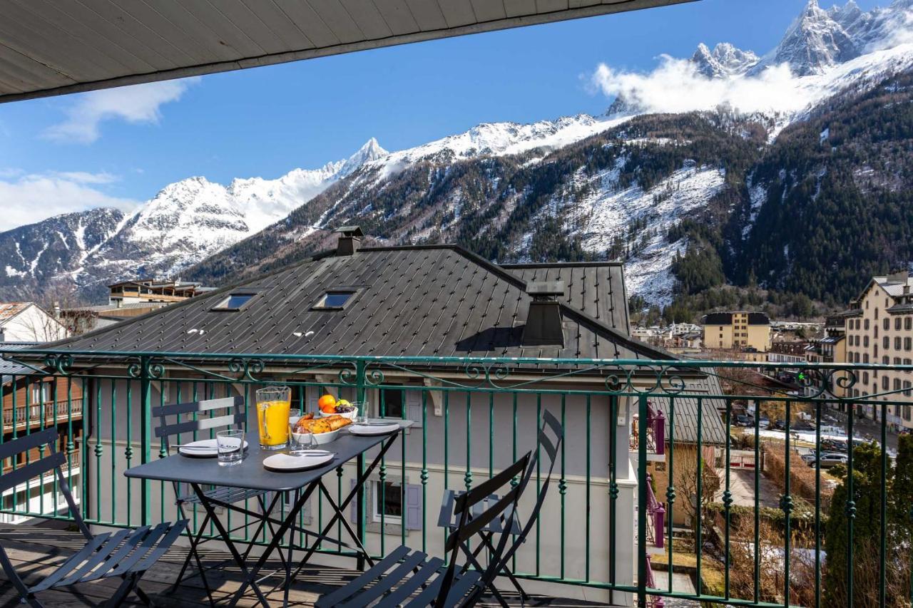 Le Panoramic Mont Blanc Apartment - Chamonix All Year Eksteriør bilde