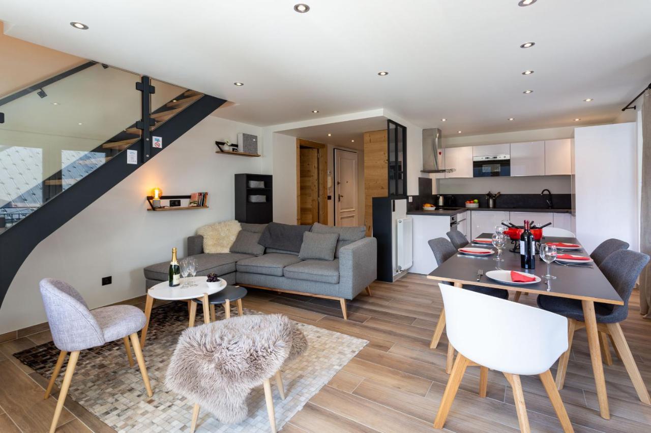 Le Panoramic Mont Blanc Apartment - Chamonix All Year Eksteriør bilde