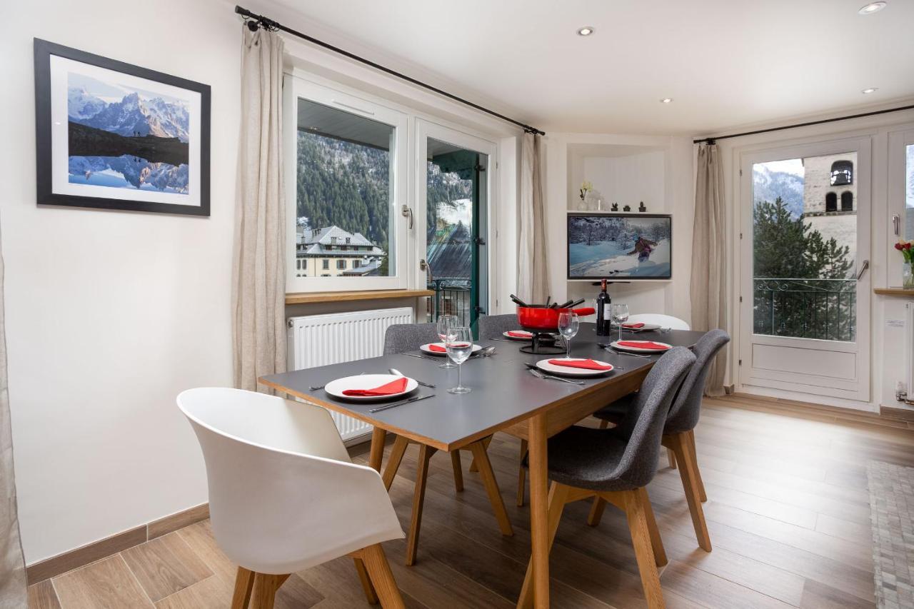 Le Panoramic Mont Blanc Apartment - Chamonix All Year Eksteriør bilde
