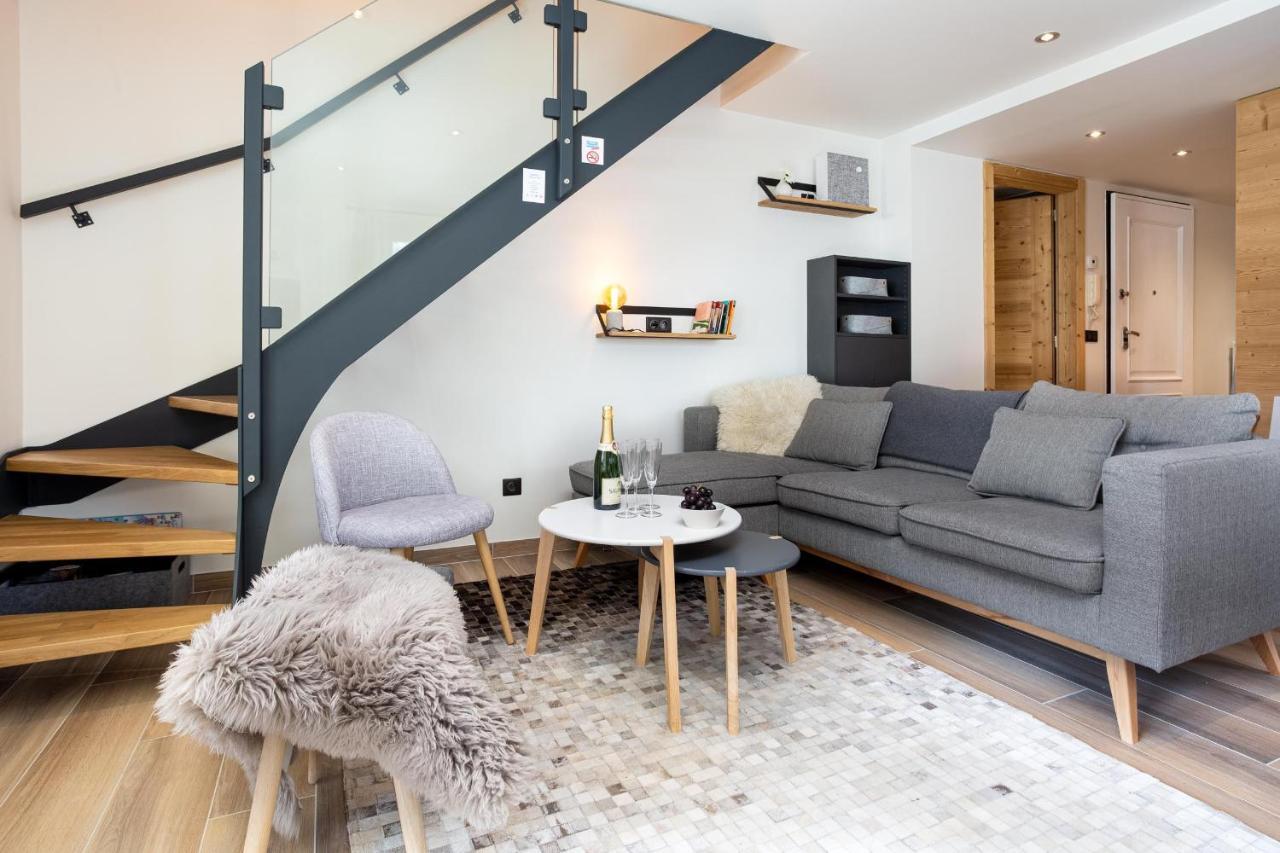 Le Panoramic Mont Blanc Apartment - Chamonix All Year Eksteriør bilde